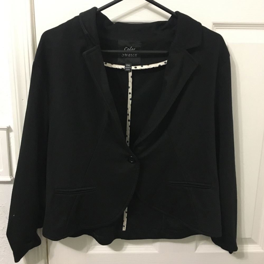 Stretchy blazer 2X